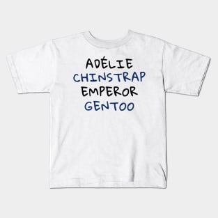 Atypical Penguins Kids T-Shirt